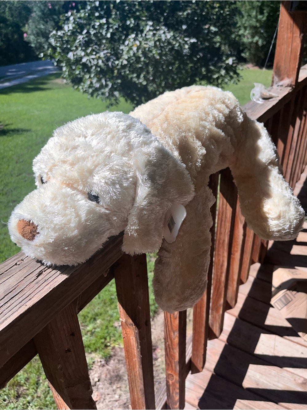 RARE wishpets 20 inch lab retriever dog puppy plush jumbo stuffed animal toy